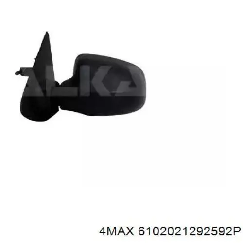 Дзеркальний елемент дзеркала заднього виду, правого 4max 6102021292592P