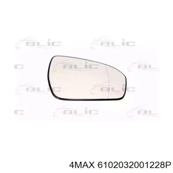 5220438 Ford Дзеркальний елемент правий