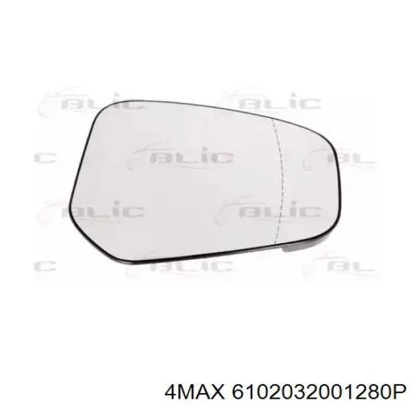 1837866 Ford Дзеркальний елемент правий