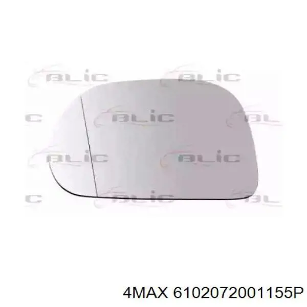 Скло дзеркала заднього виду, лівого 4max 6102072001155P ціна, від 11.93 USD