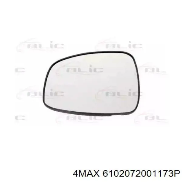 Скло дзеркала заднього виду, лівого 4max 6102072001173P ціна, від 18.52 USD