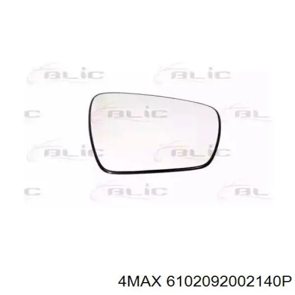 963651039R Renault (RVI) Дзеркальний елемент правий