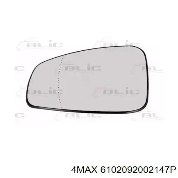 Скло дзеркала заднього виду, лівого Renault (RVI) 963667345R ціна, від 32.70 USD