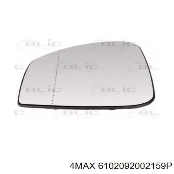 Скло дзеркала заднього виду, лівого Autotechteile 5030133 ціна, від 13.57 USD