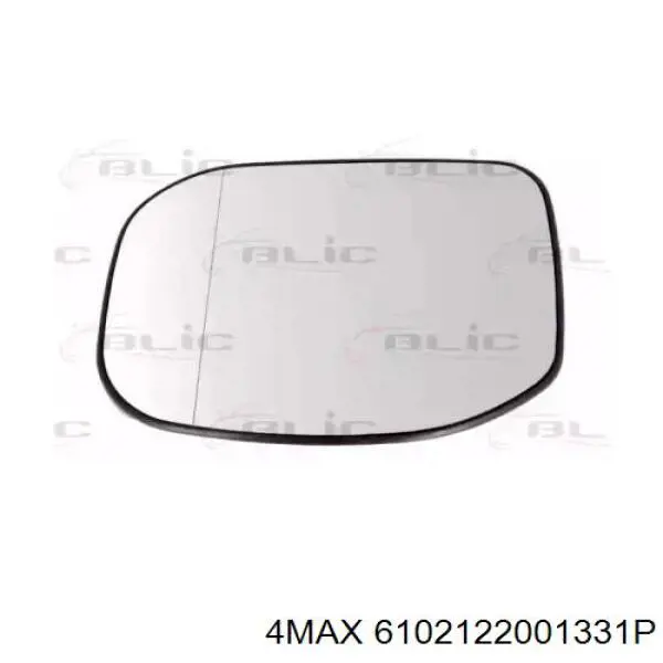 Дзеркальний елемент дзеркала заднього виду, лівого Honda Accord 8 (CU) (Хонда Аккорд)