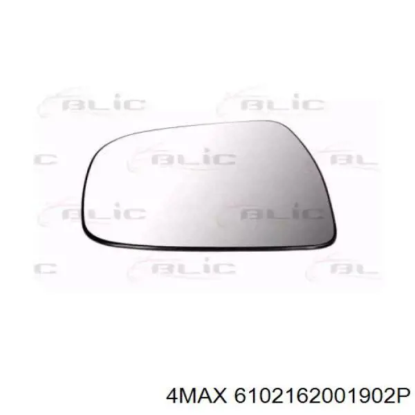 Дзеркальний елемент правого дзеркала заднього виду 4max 6102162001902P ціна, від 24.53 USD