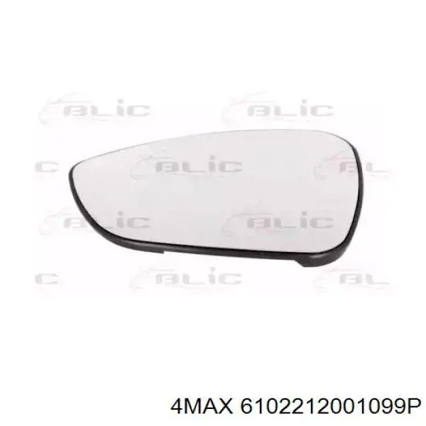 1609433480 Peugeot/Citroen Дзеркальний елемент лівий