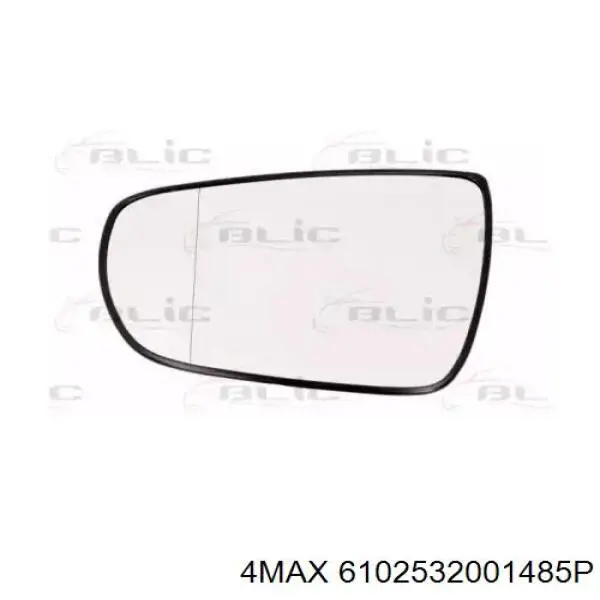 Купити 87611A4180 Hyundai/Kia Дзеркальний елемент дзеркала заднього виду, лівого