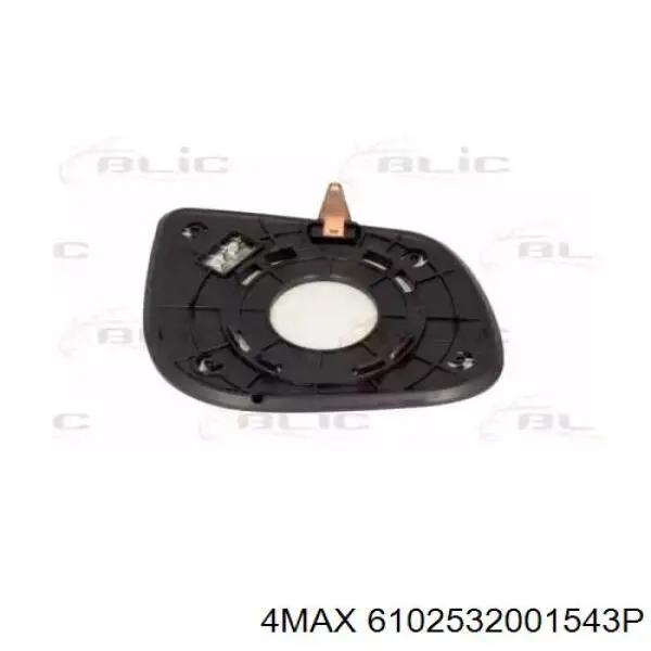 Скло дзеркала заднього виду, лівого 4max 6102532001543P ціна, від 14.45 USD