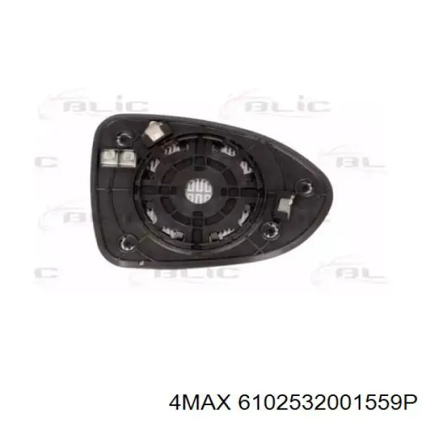 Скло дзеркала заднього виду, лівого Hyundai/Kia 876111W030 ціна, від 19.40 USD