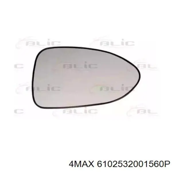 Скло дзеркала заднього виду, лівого Hyundai/Kia 876111W010 ціна, від 14.00 USD