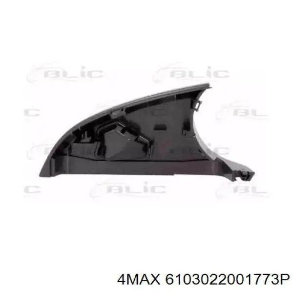 Купити A1768100315 Mercedes Накладка/кришка дзеркала заднього виду, ліва