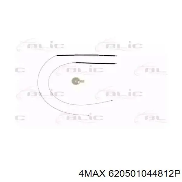 Механізм склопідіймача двері передньої, правої 620501044812P 4max