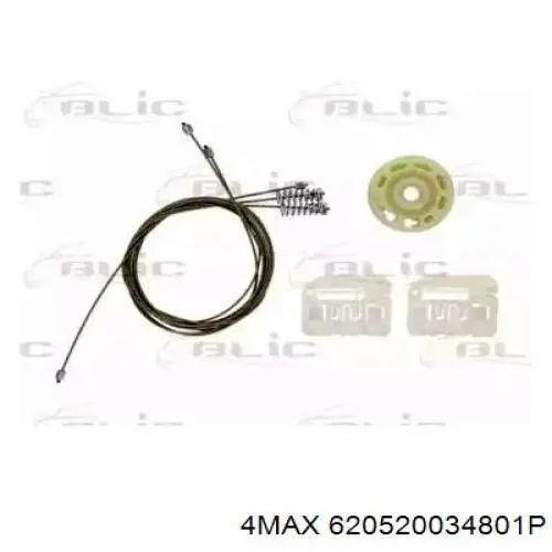 Ремкомплект механізму склопідіймача передніх дверей 4max 620520034801P ціна, від 33.94 USD