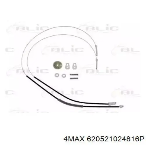 620521024816P 4max Склопідйомник задніх правих дверей