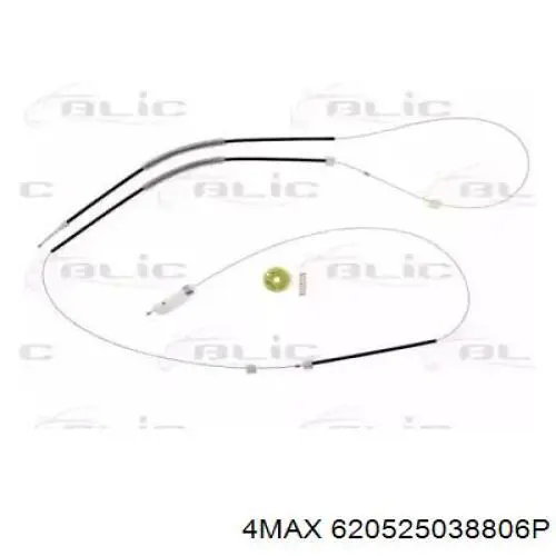 Ремкомплект механізму склопідіймача передніх дверей 4max 620525038806P ціна, від 71.46 USD