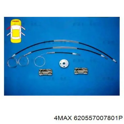 620557007801P 4max Підйомник механічний вітрового скла
