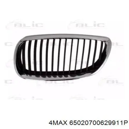 65020700629911P 4max Решітка радіатора ліва