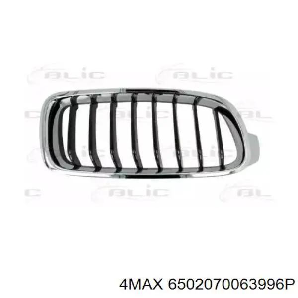 Решітка радіатора права Polcar 20D1058 ціна, від 24.09 USD