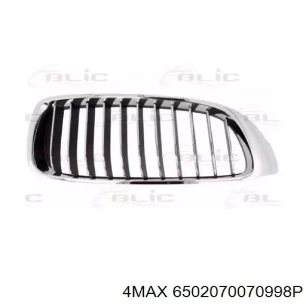 Купити 6502070070998P 4max Решітка радіатора права