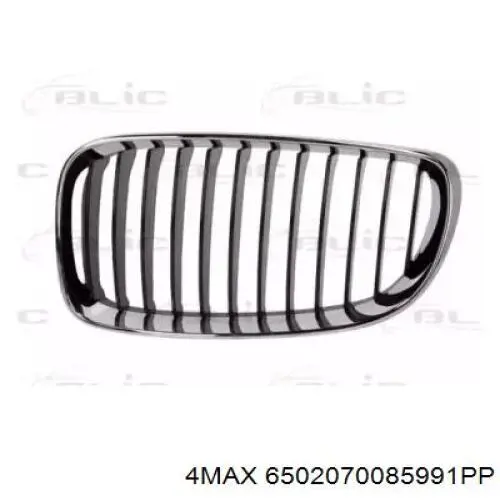 Решітка радіатора ліва 4max 6502070085991PP ціна, від 24.97 USD