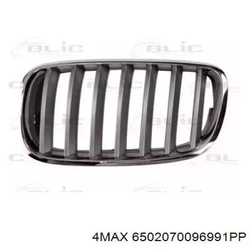 6502070096991PP 4max Решітка радіатора ліва