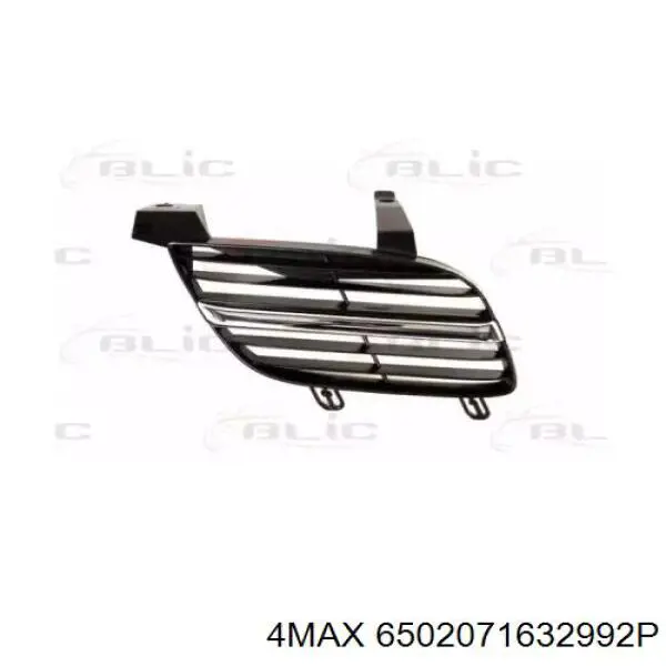 Решітка радіатора права Polcar 2757054 ціна, від 21.46 USD