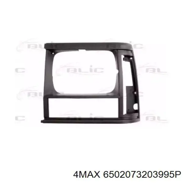 Рамка/облицювання фари лівої 4max 6502073203995P ціна, від  USD