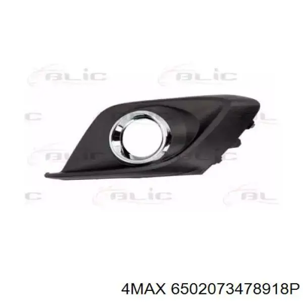 Обід (окантовка) фари противотуманної, правої Mazda BJE150C11A ціна, від 7.73 USD