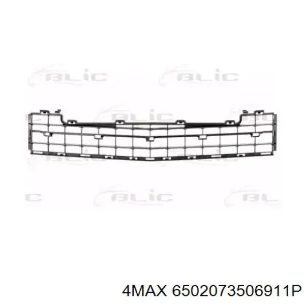 Решітка переднього бампера, центральна 4max 6502073506911P ціна, від 38.15 USD