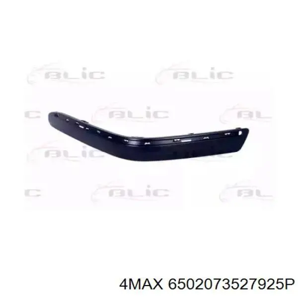 Купити A2108851521 Mercedes Накладка бампера переднього, ліва