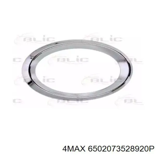Ободок/окантовка фари протитуманної, лівий 4max 6502073528920P ціна, від 19.47 USD