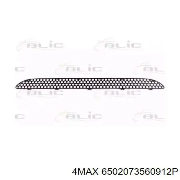 6502073560912P 4max Решітка переднього бампера, центральна