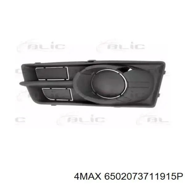 6502073711915P 4max Заглушка протитуманок, ліва
