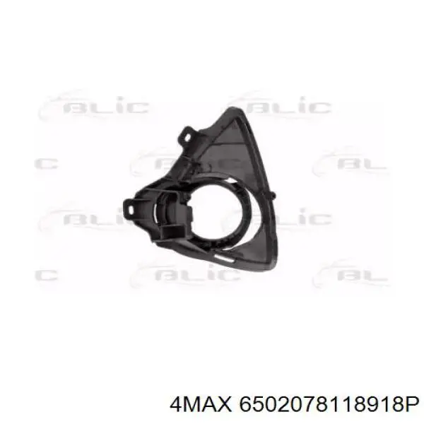8148102290 Toyota Заглушка, решітка протитуманних фар бампера переднього, права