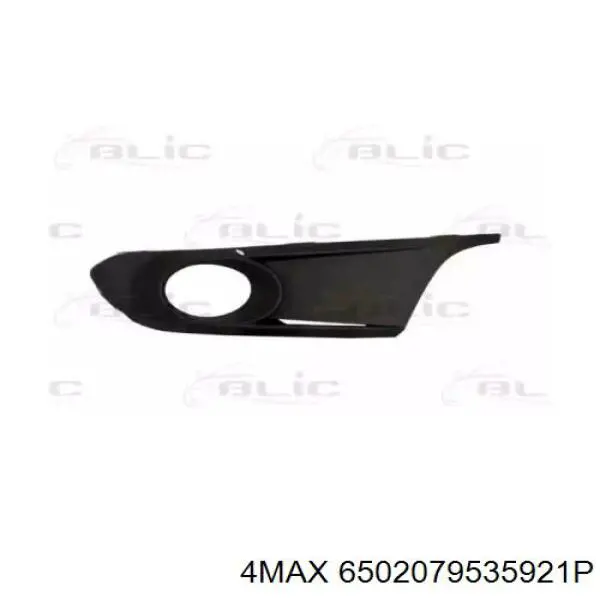 6502079535921P 4max Заглушка протитуманок, ліва
