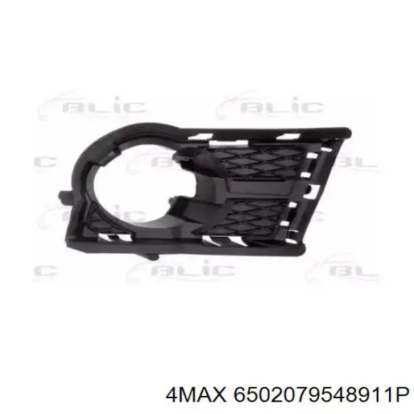 Купити 6502079548911P 4max Заглушка, решітка протитуманних фар бампера переднього, ліва
