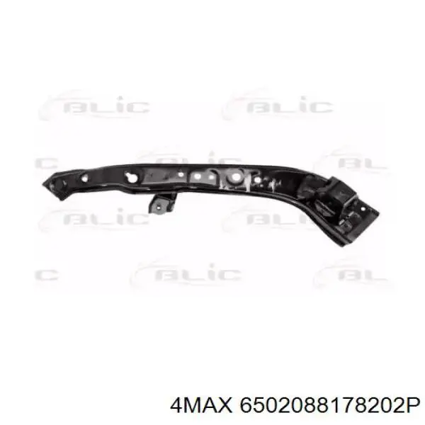 532020R030 Toyota Супорт радіатора верхній/монтажна панель кріплення фар