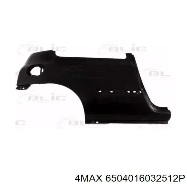 6504016032512P 4max Крило заднє праве
