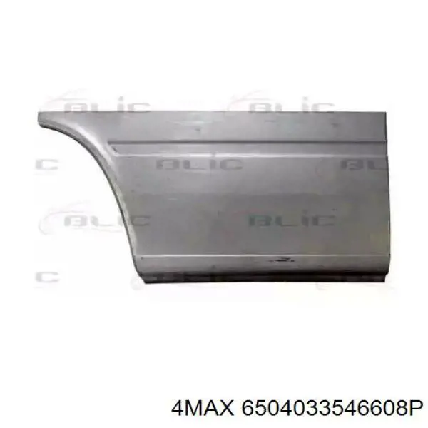 Ремонтна частина арки крила заднього, правого Polcar 50628482 ціна, від 23.96 USD