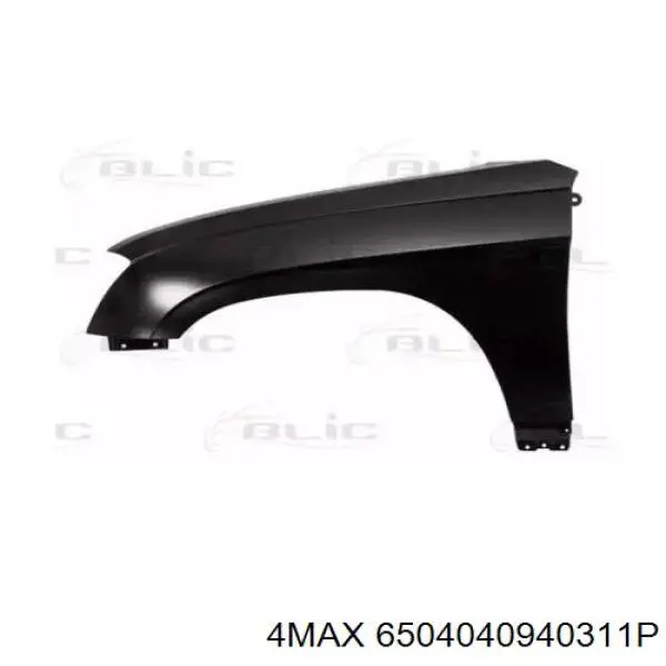 5093793AA Chrysler Переднє ліве крило