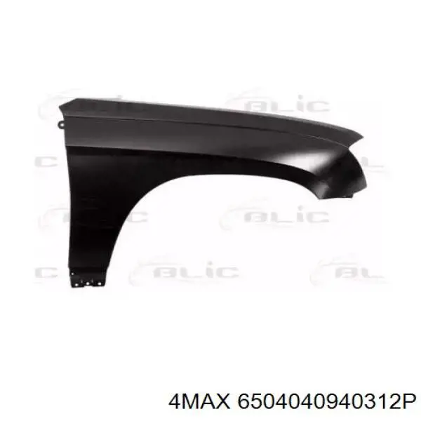 5093792AA Chrysler Крило переднє праве
