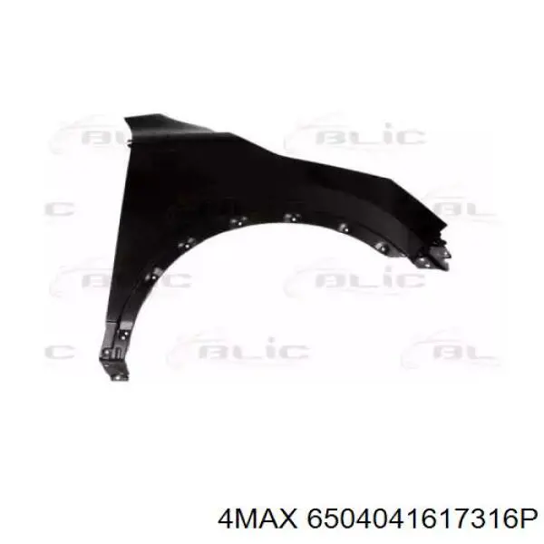 Крило переднє праве Polcar 27C102 ціна, від 58.43 USD