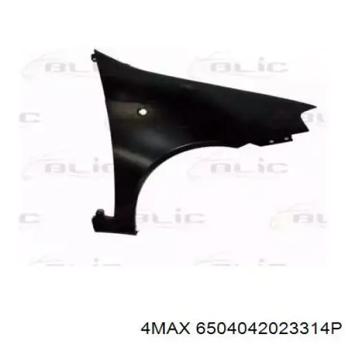 Крило переднє праве 4max 6504042023314P ціна, від 52.17 USD