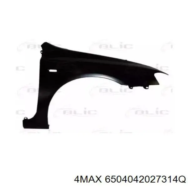 Крило переднє праве Polcar 3030021 ціна, від 137.28 USD