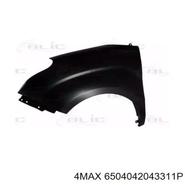 Ліве переднє крило Polcar 304201 ціна, від 49.71 USD