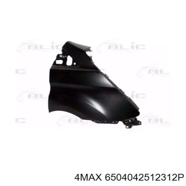 Крило переднє праве 4max 6504042512312P ціна, від 96.39 USD