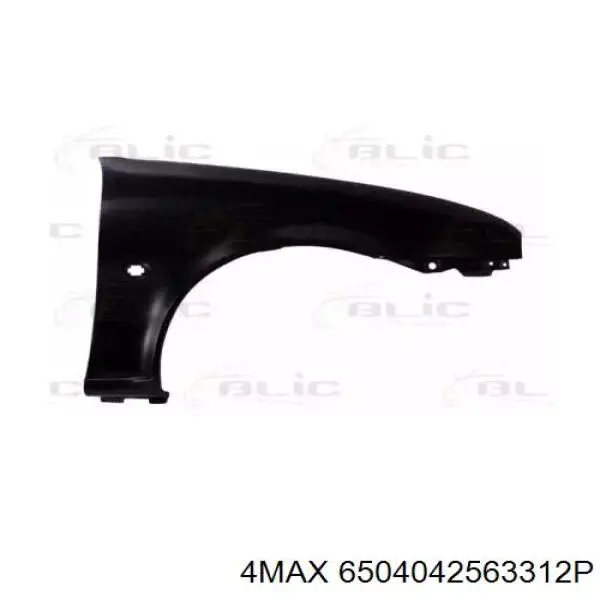 Крило переднє праве 4max 6504042563312P ціна, від 19.75 USD