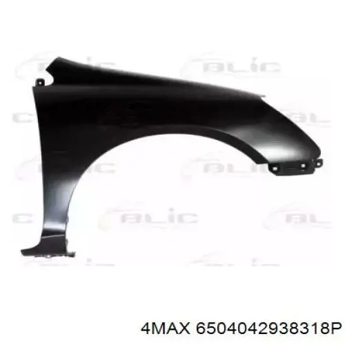 Крило переднє праве Polcar 382702 ціна, від 41.23 USD