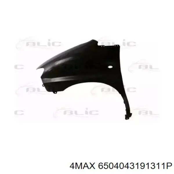 Переднє ліве крило на Hyundai H-1 STAREX Starex A1